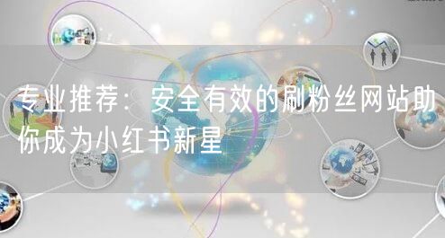 专业推荐：安全有效的刷粉丝网站助你成为小红书新星