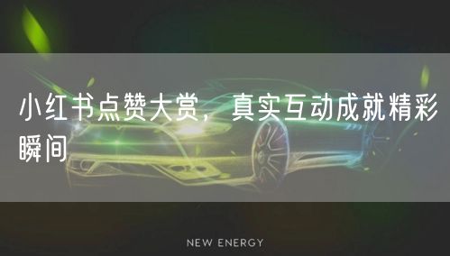 小红书点赞大赏，真实互动成就精彩瞬间