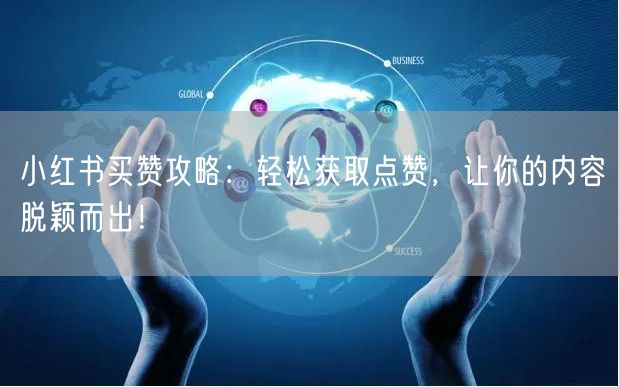 小红书买赞攻略：轻松获取点赞，让你的内容脱颖而出！