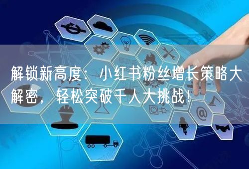 解锁新高度：小红书粉丝增长策略大解密，轻松突破千人大挑战！