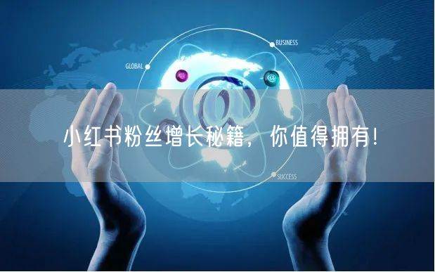 小红书粉丝增长秘籍，你值得拥有！
