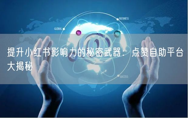 提升小红书影响力的秘密武器：点赞自助平台大揭秘