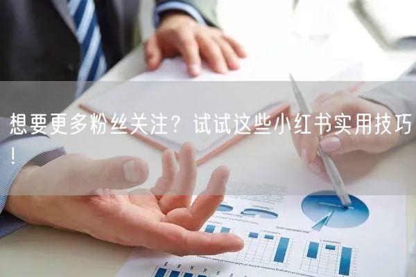 想要更多粉丝关注？试试这些小红书实用技巧！