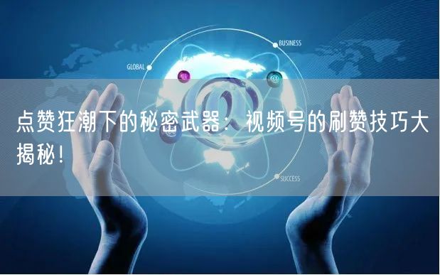 点赞狂潮下的秘密武器：视频号的刷赞技巧大揭秘！